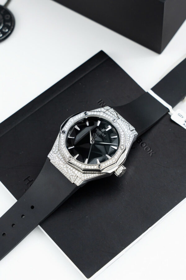 Hublot Orlinski 38mm full Moissanite - Hình ảnh 4