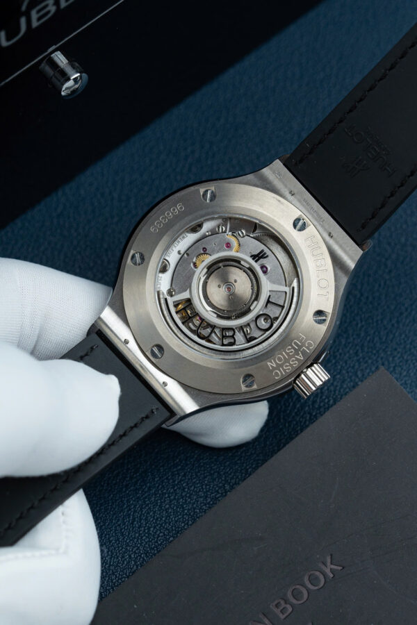 Hublot Classic Fusion 38mm niềng Moissanite - Hình ảnh 5