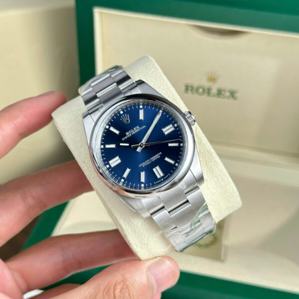 Đồng Hồ Rolex Oyster Perpetual Blue Dial 41mm 1:1
