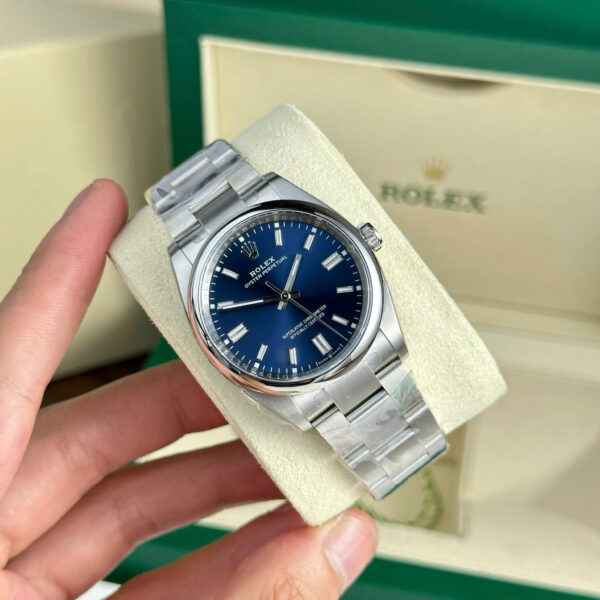 Đồng Hồ Rolex Oyster Perpetual Blue Dial 36mm 1:1